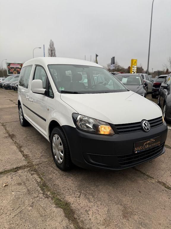 Gebraucht VW Caddy Trendline 102 PS (75 kW) 2012 Weiß Van / Kleinbus