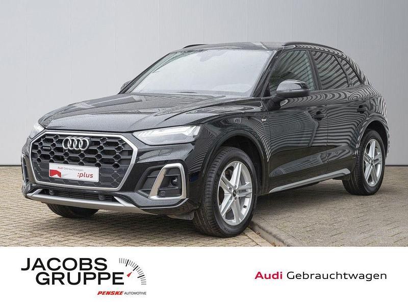 Gebraucht Audi Q5 S-Line 299 PS (219 kW) 2022 Mythosschwarz metallic SUV