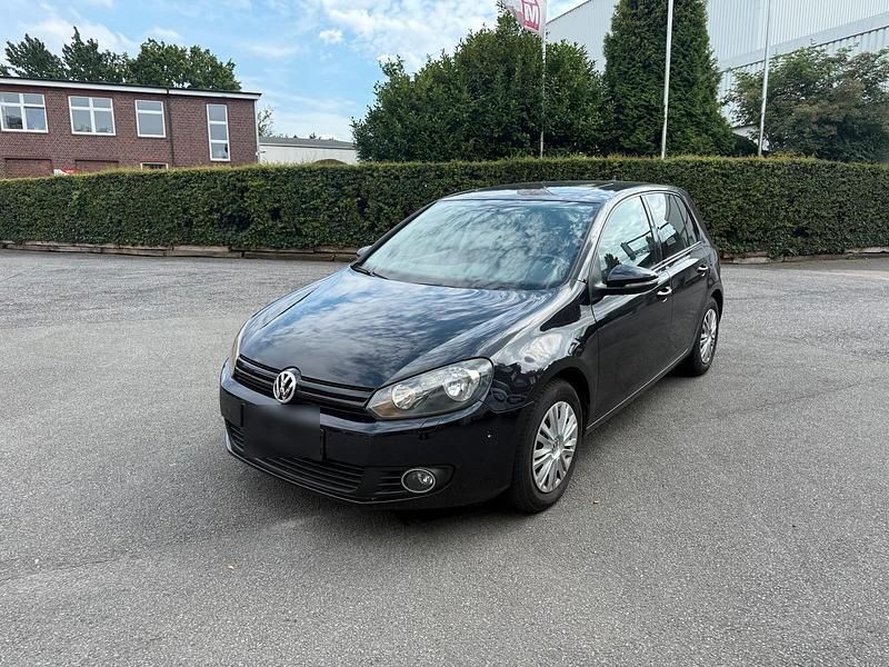 Schwarz Gebraucht 2009 VW Golf VI Limousine | 3.900 € (Guter Preis) - Bild 1/4