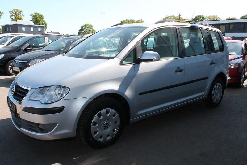 Gebraucht VW Touran Conceptline 102 PS (75 kW) 2007 Silber Van / Kleinbus