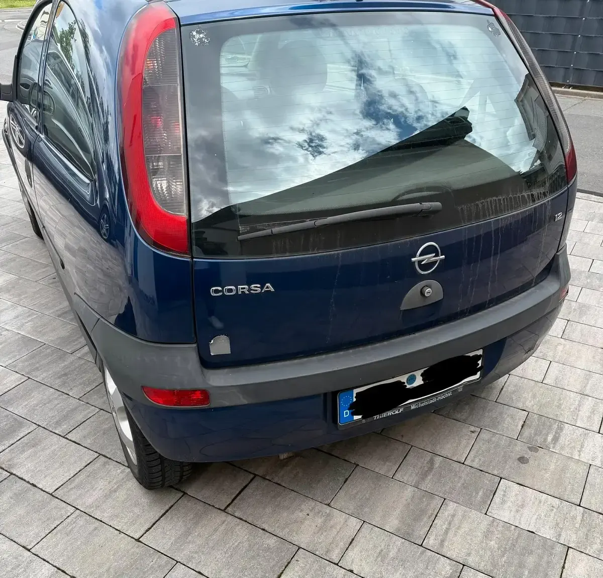 Gebraucht Opel Corsa 75 PS (55 kW) 2003 Blau Kleinwagen