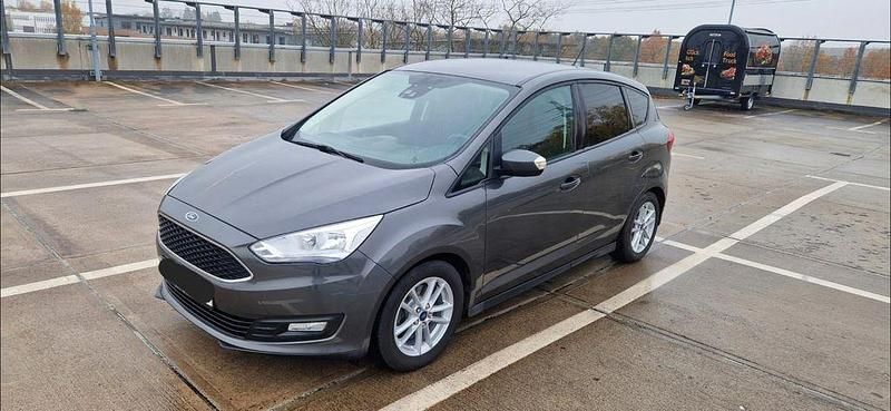 Grau Gebraucht 2018 Ford C-MAX Titanium Van / Kleinbus | 11.150 € (Fairer Preis) - Bild 1/4