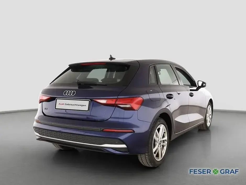 Brugt Audi A3 Advanced Plus 150 HK (110 kW) 2025 Blå Sedan