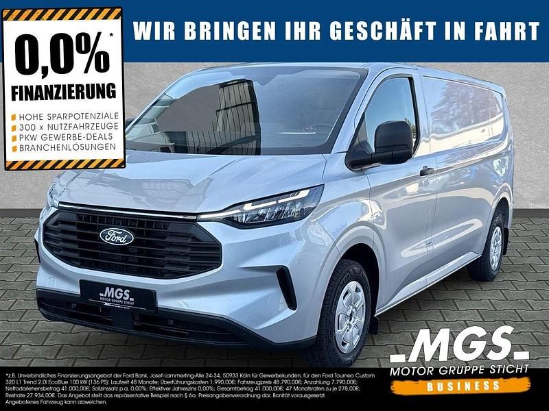 Moondust silver metallic Neu 2025 Ford Transit Custom Trend Limousine | 42.840 € (Etwas zu teuer) - Bild 1/4