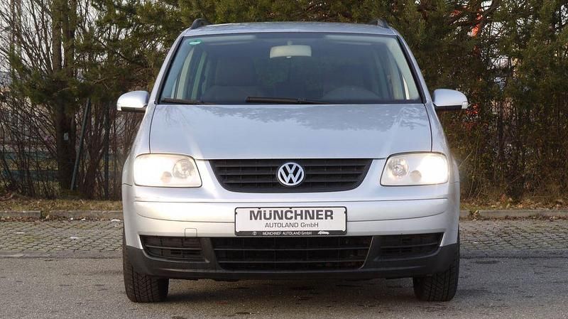 Gebraucht VW Touran Conceptline 102 PS (75 kW) 2005 Silber Van / Kleinbus