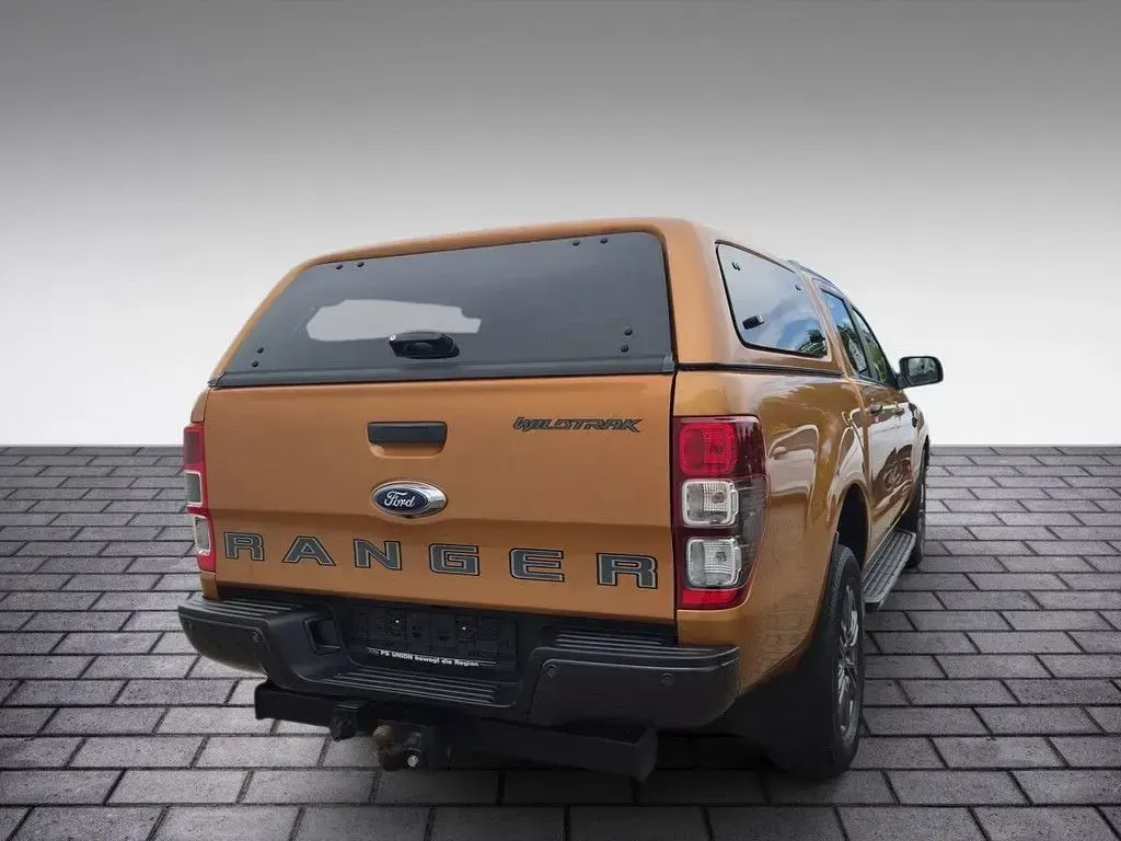 Gebraucht Ford Ranger Wildtrack 212 PS (155 kW) 2022 Orange / canyon orange Pickup