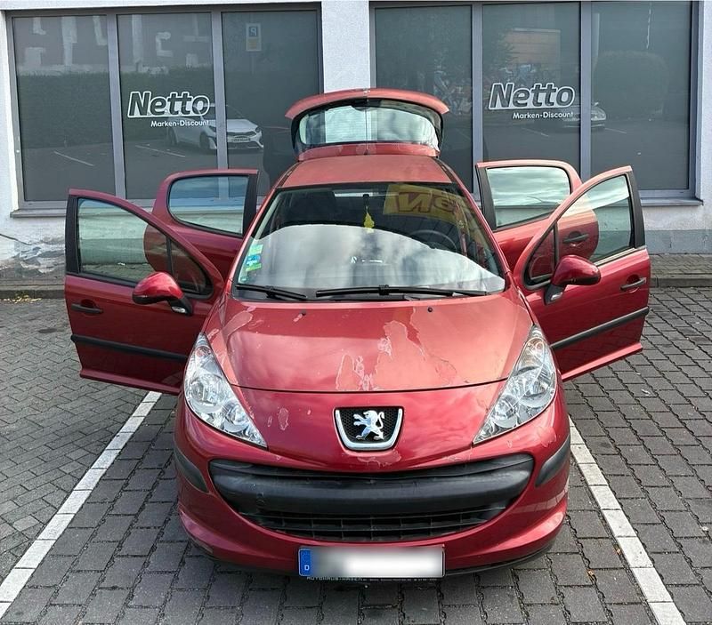 Rot Gebraucht 2006 Peugeot 207 Kleinwagen | 899 € - Bild 1/4