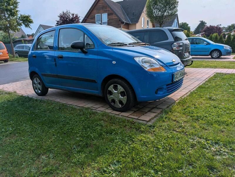 Blau Gebraucht 2009 Chevrolet Matiz Kleinwagen | 750 € (Superpreis) - Bild 1/4