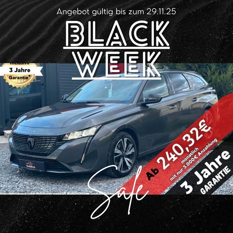 Platinumgrau metallic Gebraucht 2022 Peugeot 308 Allure Kombi | 20.980 € (Fairer Preis) - Bild 1/4