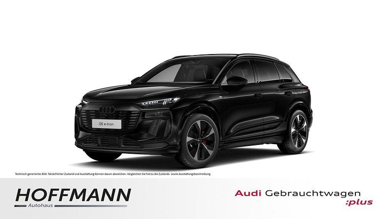Schwarz Gebraucht 2025 Audi Q6 e-tron S-Line SUV | 69.990 € (Guter Preis) - Bild 1/4