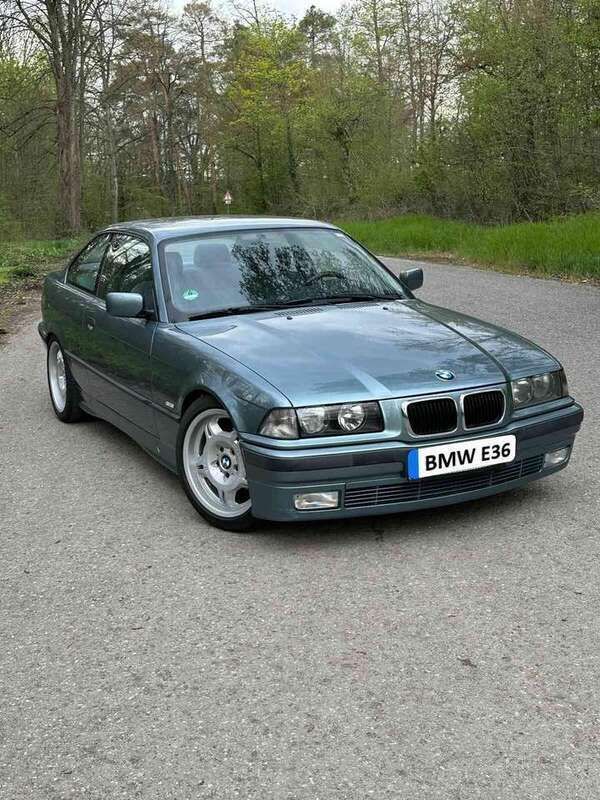 Grün Gebraucht 1996 BMW 320 Performance Coupé | 9.999 € (Guter Preis) - Bild 1/4