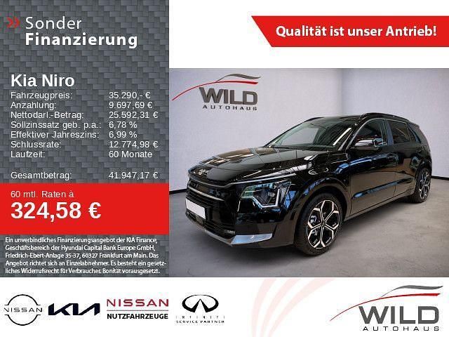Schwarz Neu 2025 Kia Niro Spirit SUV | 35.290 € (Fairer Preis) - Bild 1/4