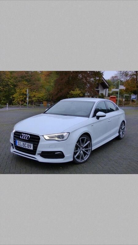 Weiß Gebraucht 2014 Audi A3 S-Line Limousine | 15.800 € (Etwas zu teuer) - Bild 1/4