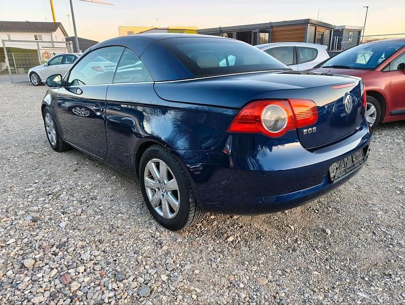 Second-hand VW Eos 150 CP (110 kW) 2007 Albastru Cabrio