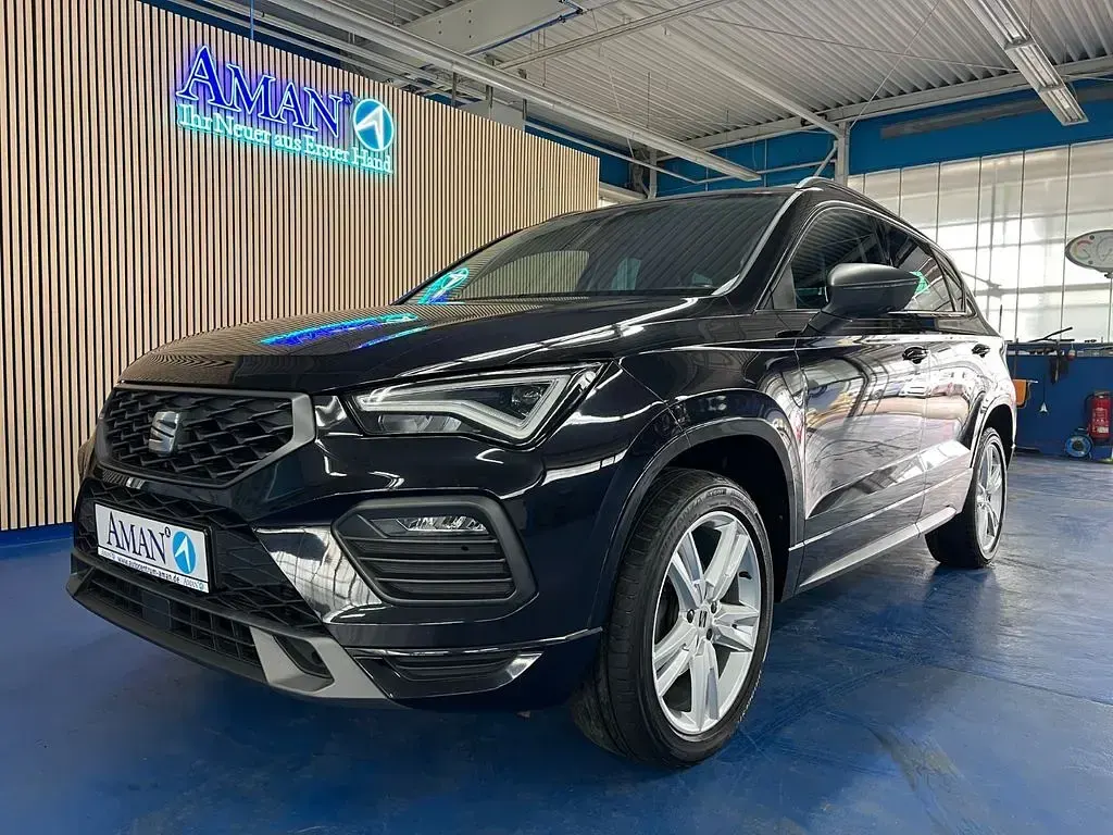 Gebraucht Seat Ateca FR 150 PS (110 kW) 2022 Schwarz SUV