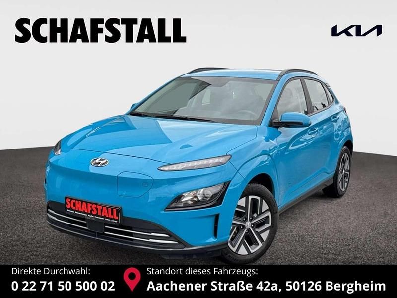 Blau Gebraucht 2022 Hyundai Kona Select SUV | 14.849 € (Superpreis) - Bild 1/4