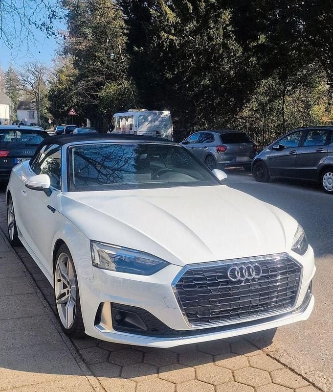 Gebraucht Audi A5 Cabriolet Advanced Plus 190 PS (139 kW) 2020 Weiß Cabrio