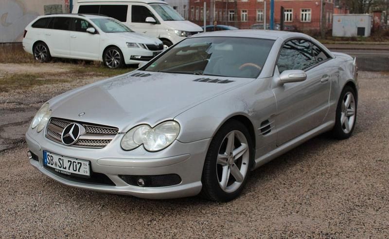 Gebraucht Mercedes SL350 AMG 245 PS (180 kW) 2004 Silber Cabrio
