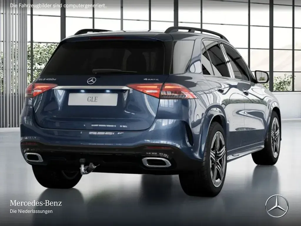 Gebraucht Mercedes GLE350 Advanced Plus 367 PS (269 kW) 2025 Blau SUV