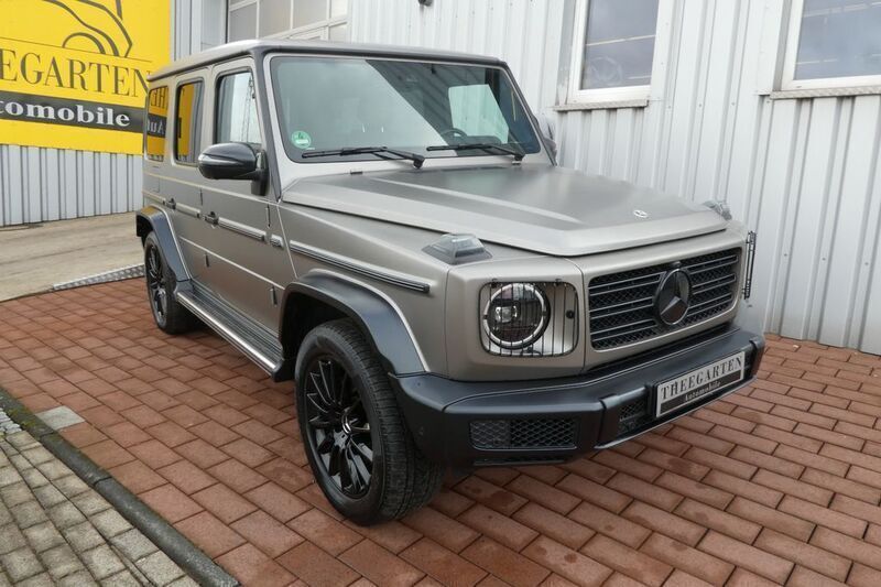 Grau Gebraucht 2021 Mercedes G400 SUV | 115.900 € (Superpreis) - Bild 1/4
