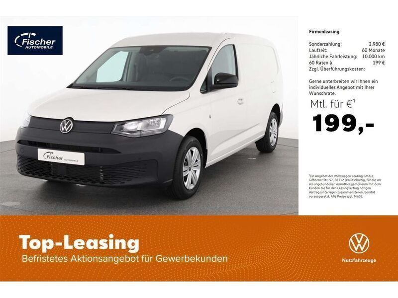 Weiß Neu 2025 VW Caddy Maxi Van / Kleinbus | 34.980 € (Etwas zu teuer) - Bild 1/4