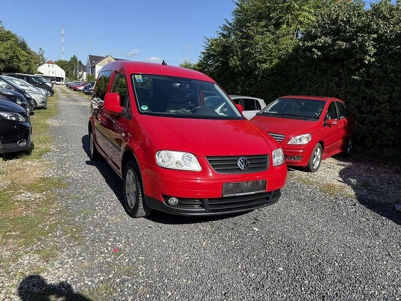 Rot Gebraucht 2008 VW Caddy Team Van / Kleinbus | 2.999 € (Superpreis) - Bild 1/4