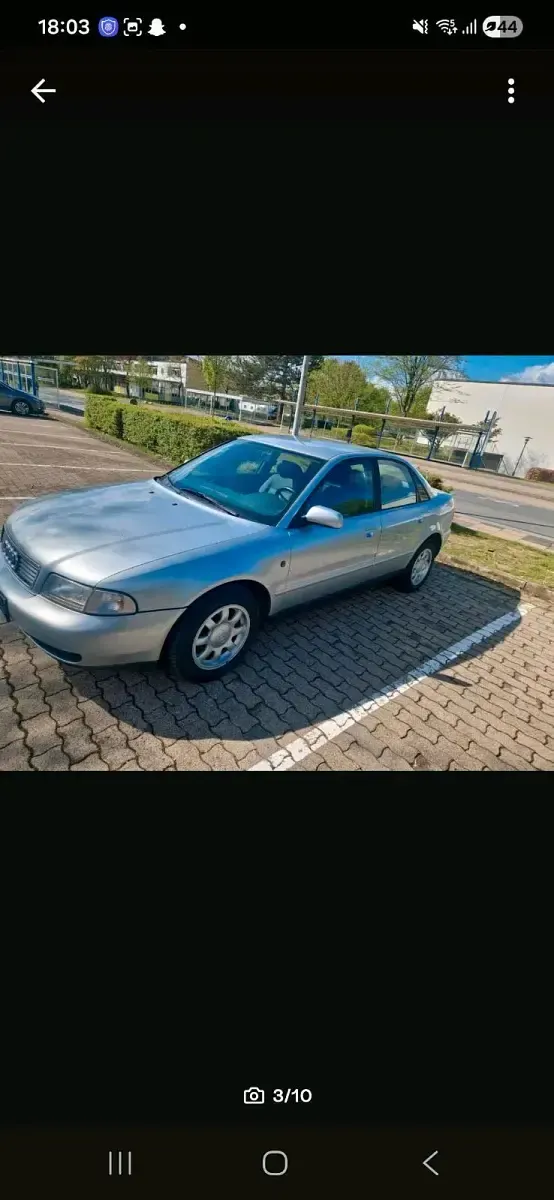 Gebraucht Audi A4 125 PS (91 kW) 1998 Grau Limousine
