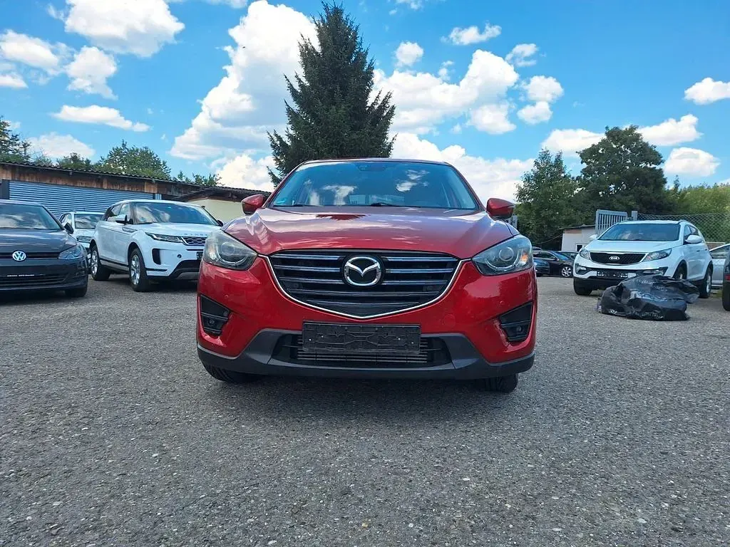 Gebraucht Mazda CX-5 Exclusive-Line 150 PS (110 kW) 2016 Rot SUV