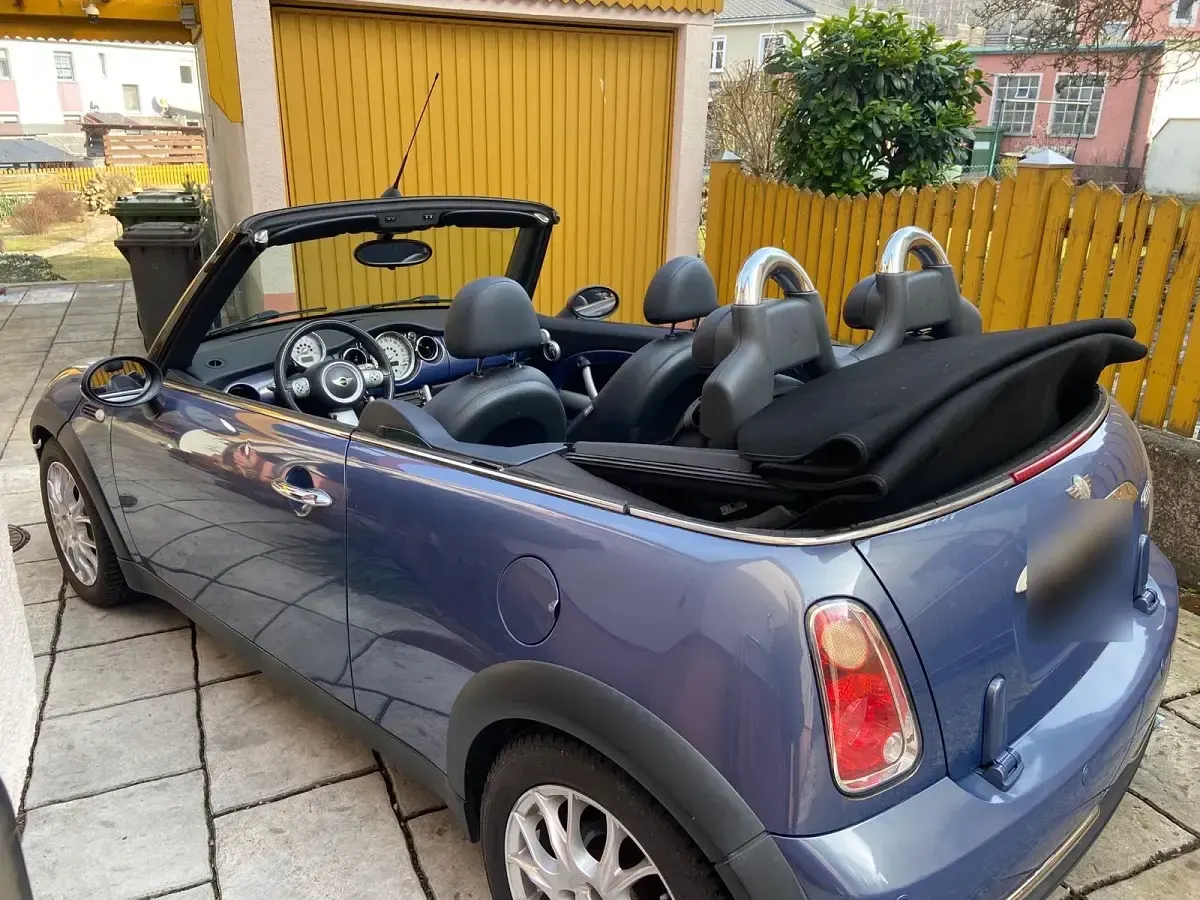 Gebraucht Mini Cooper Cabriolet 115 PS (84 kW) 2006 Blau Cabrio