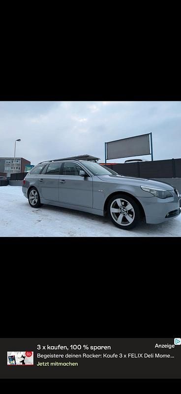 Gebraucht BMW 525 177 PS (130 kW) 2006 Silber Kombi