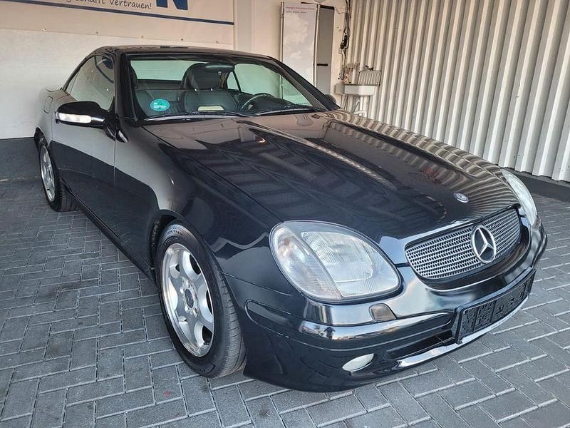 Schwarz Gebraucht 2002 Mercedes SLK230 Edition Cabrio | 4.500 € (Superpreis) - Bild 1/4
