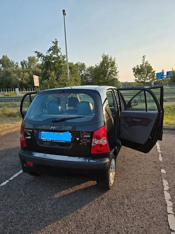 Gebraucht Hyundai Atos 63 PS (46 kW) 2007 Schwarz Kleinwagen