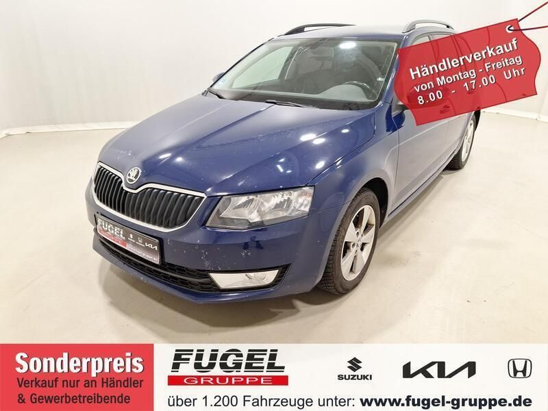 Pacificblau Gebraucht 2015 Skoda Octavia Elegance Kombi | 6.299 € (Superpreis) - Bild 1/4