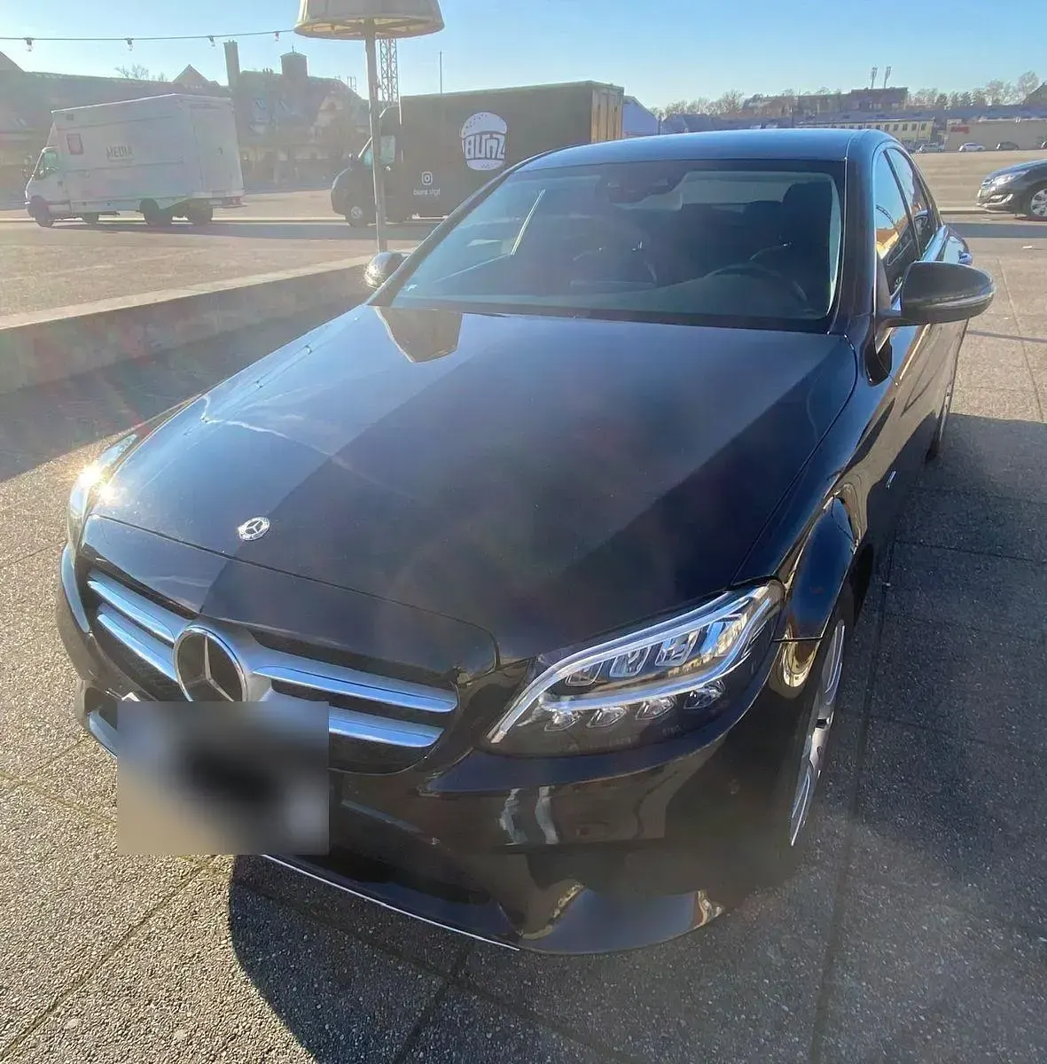 Gebraucht Mercedes C300e 320 PS (235 kW) 2020 Schwarz Limousine