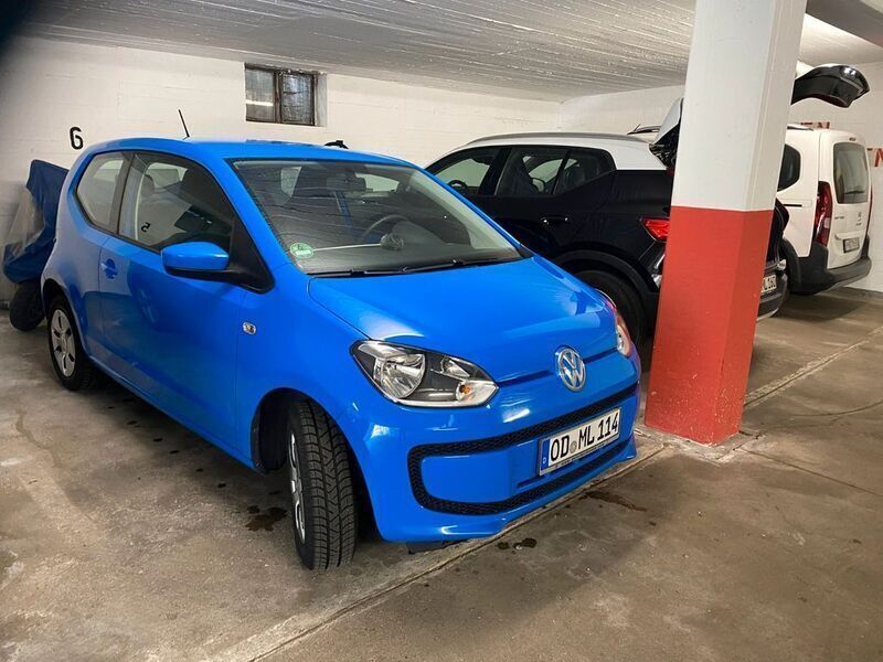 Blau Gebraucht 2015 VW up! move up! Kleinwagen | 7.299 € (Fairer Preis) - Bild 1/4