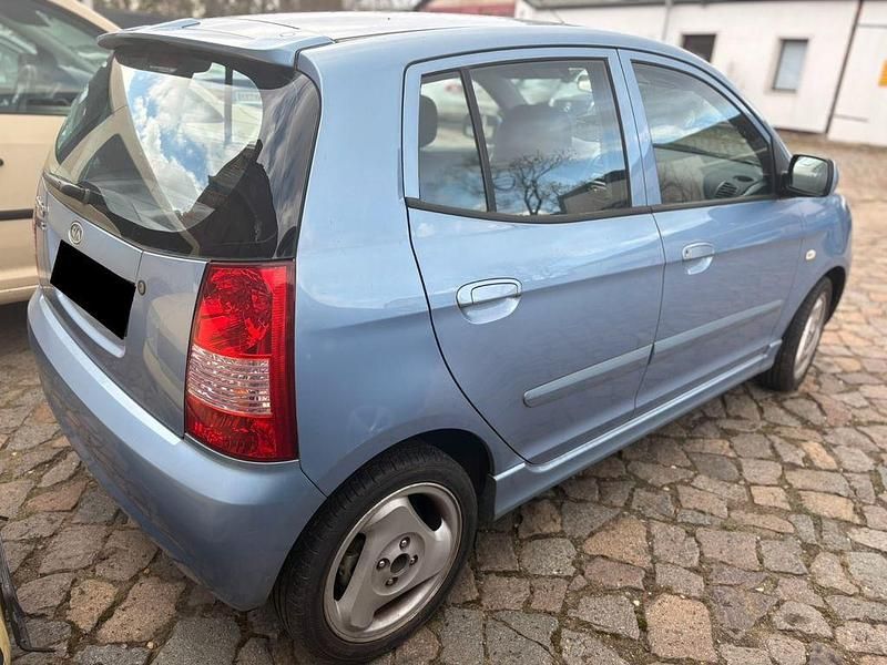 Gebraucht Kia Picanto EX 65 PS (47 kW) 2005 Blau Kleinwagen