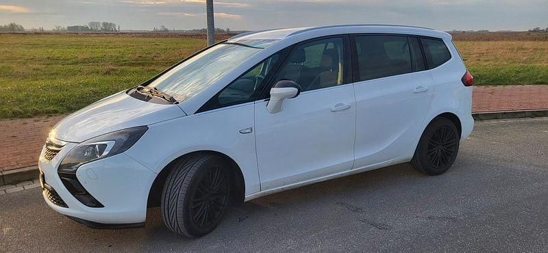 Gebraucht Opel Zafira Tourer Edition 165 PS (121 kW) 2014 Weiß Van / Kleinbus