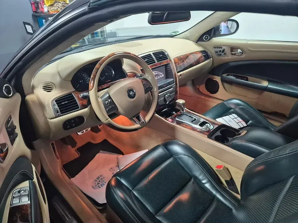 Gebraucht Jaguar XKR 416 PS (305 kW) 2008 Grün Cabrio