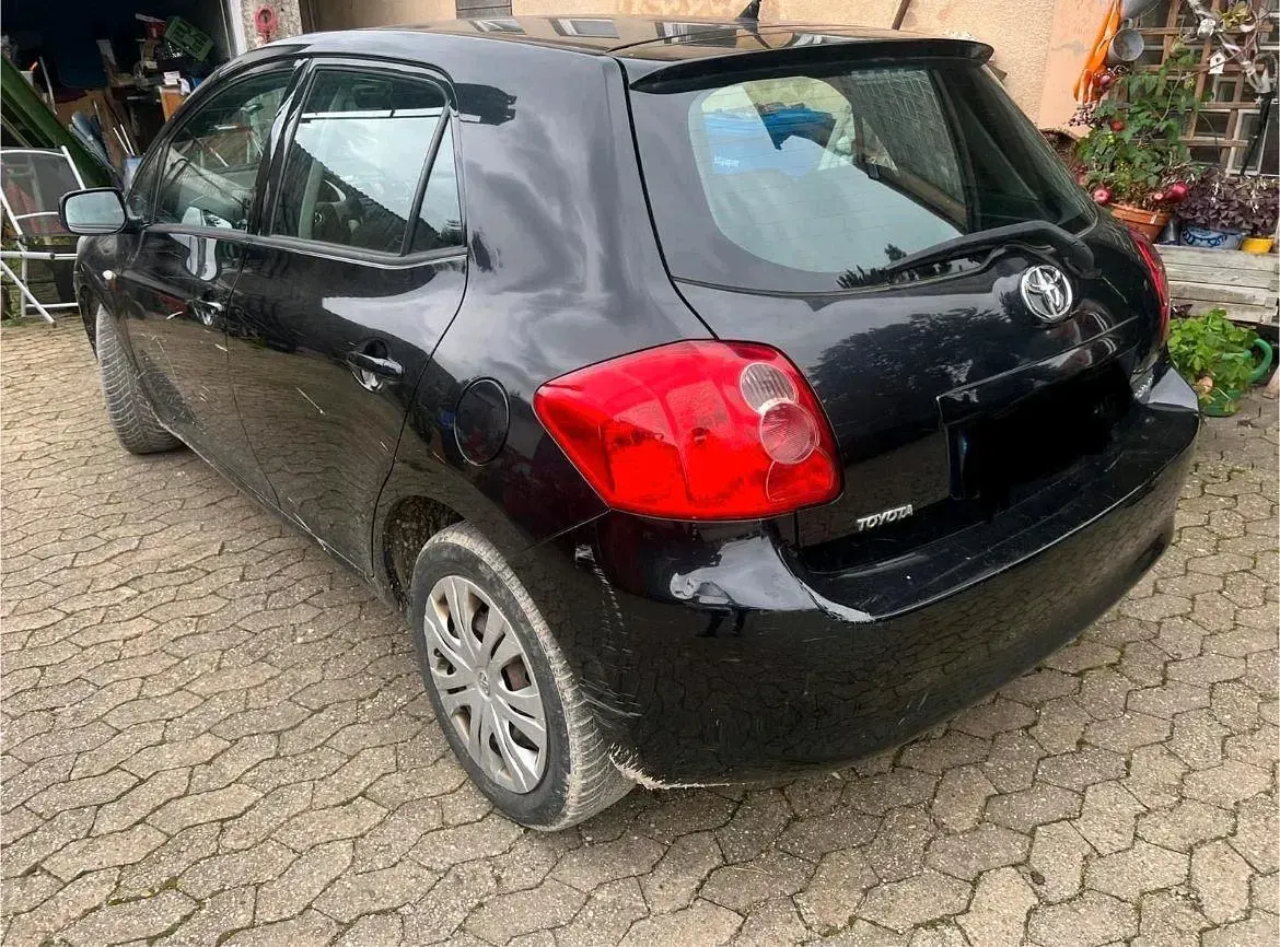Gebraucht Toyota Auris 124 PS (91 kW) 2007 Schwarz Kleinwagen