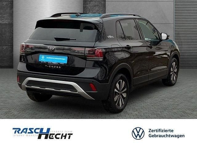 Gebraucht VW T-Cross Goal 95 PS (69 kW) 2025 Schwarz SUV