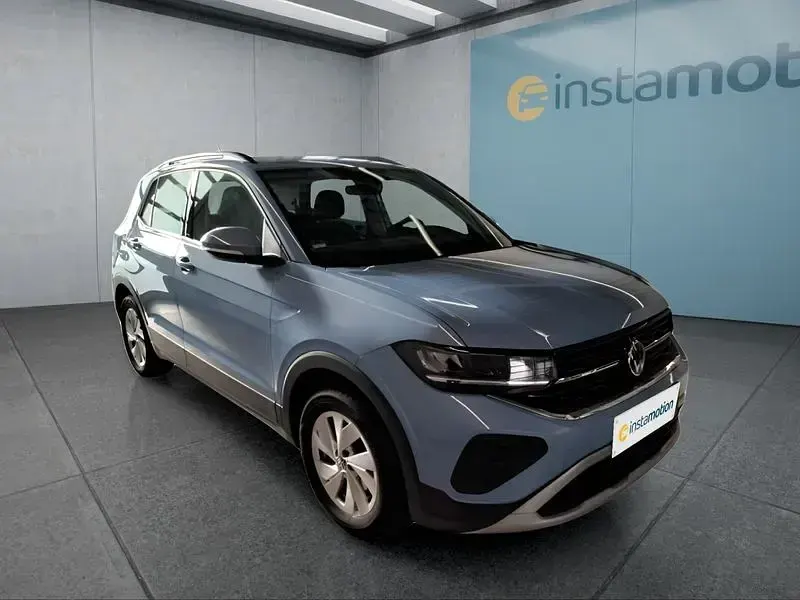 Gebraucht VW T-Cross Life 95 PS (69 kW) 2024 Blau SUV