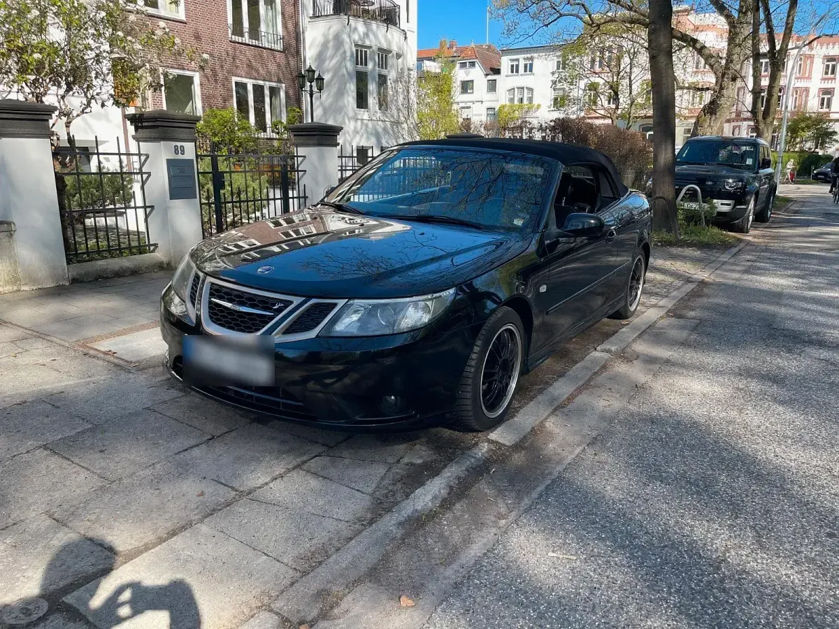 Gebraucht Saab 9-3 Cabriolet 196 PS (144 kW) 2008 Schwarz Cabrio