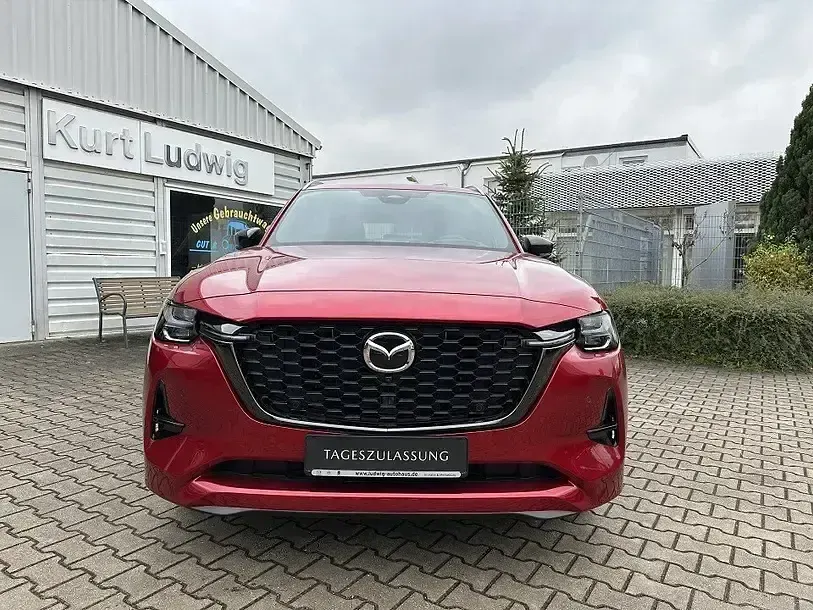 Gebraucht Mazda CX-80 Homura-Line 254 PS (186 kW) 2024 Soul red crystal m SUV