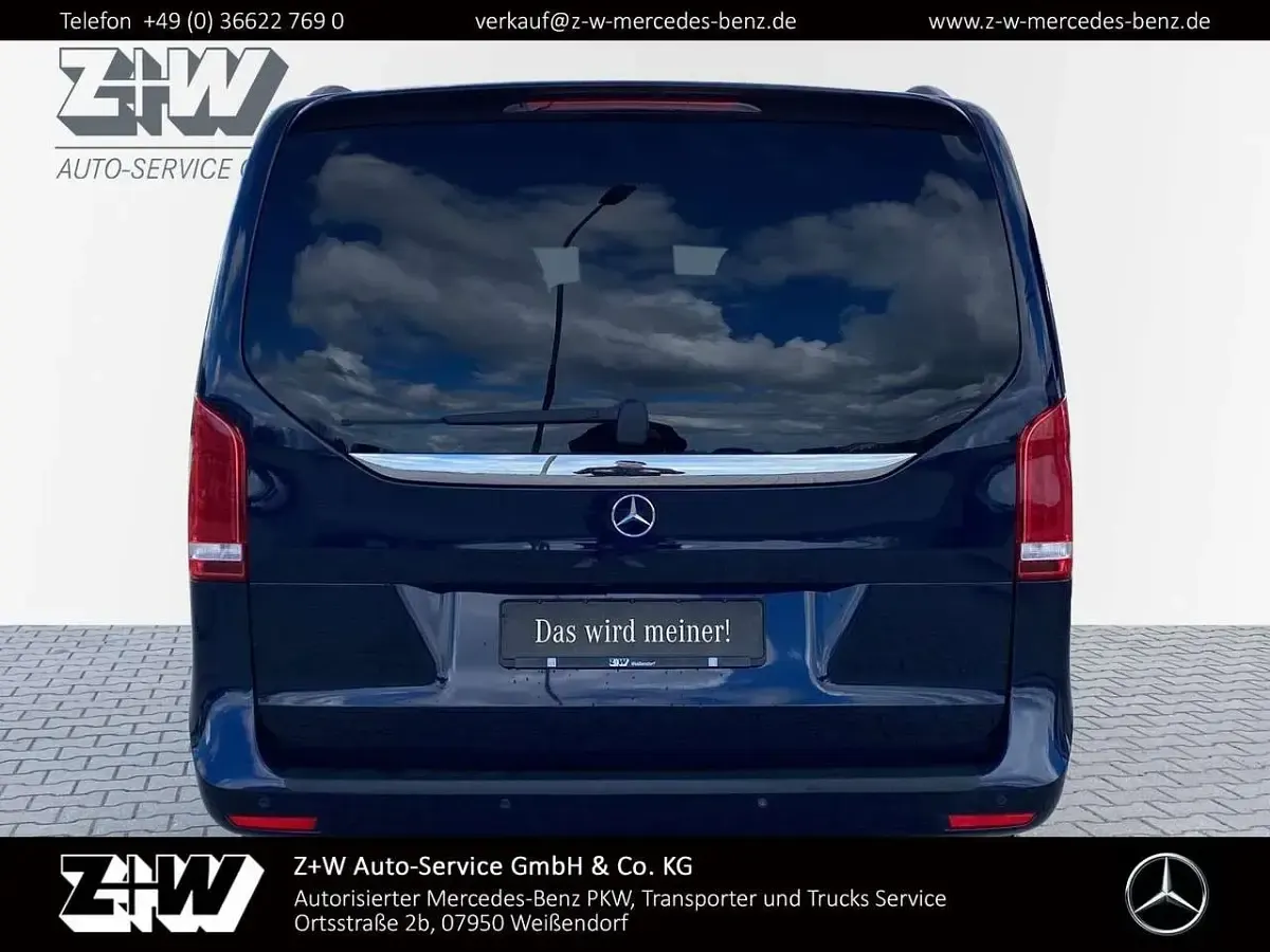 Gebraucht Mercedes V250 Edition 190 PS (139 kW) 2020 Cavansitblau Van / Kleinbus