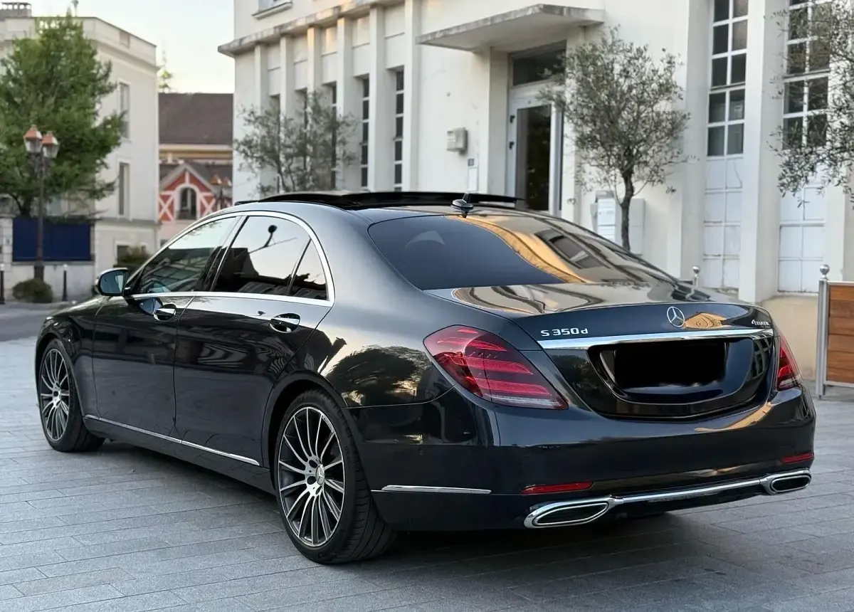 Gebraucht Mercedes S350 2018 Schwarz Limousine