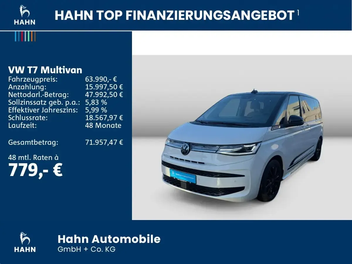 Używany VW Multivan Edition 150 KM (110 kW) 2025 Biały Minivan