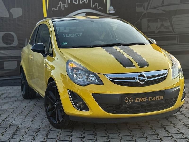 Gelb Gebraucht 2013 Opel Corsa Color Edition Kleinwagen | 3.499 € (Guter Preis) - Bild 1/4