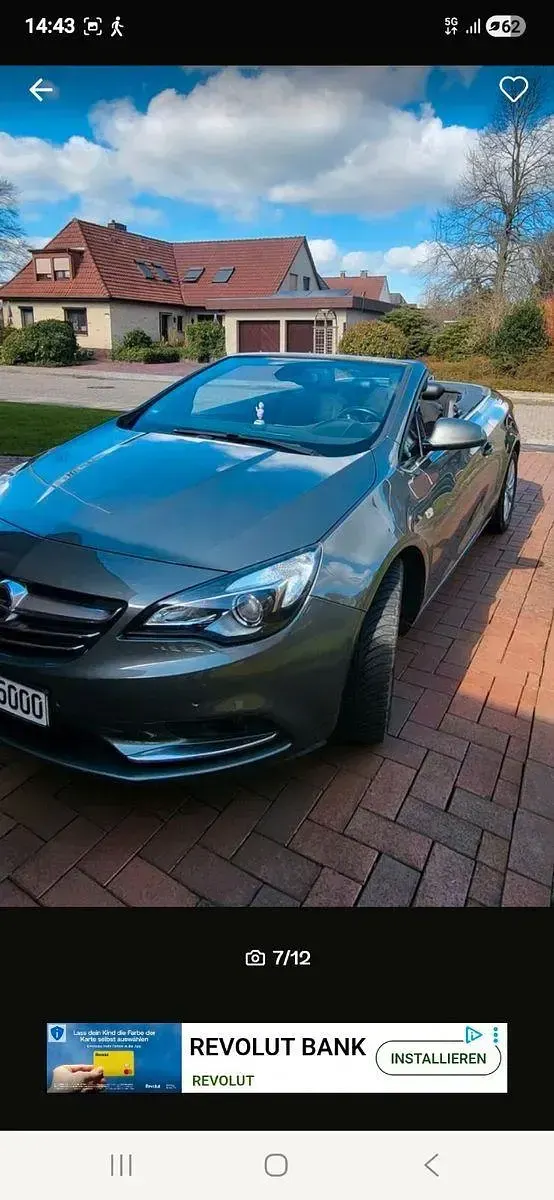 Gebraucht Opel Cascada Excellence 140 PS (102 kW) 2017 Grau Cabrio
