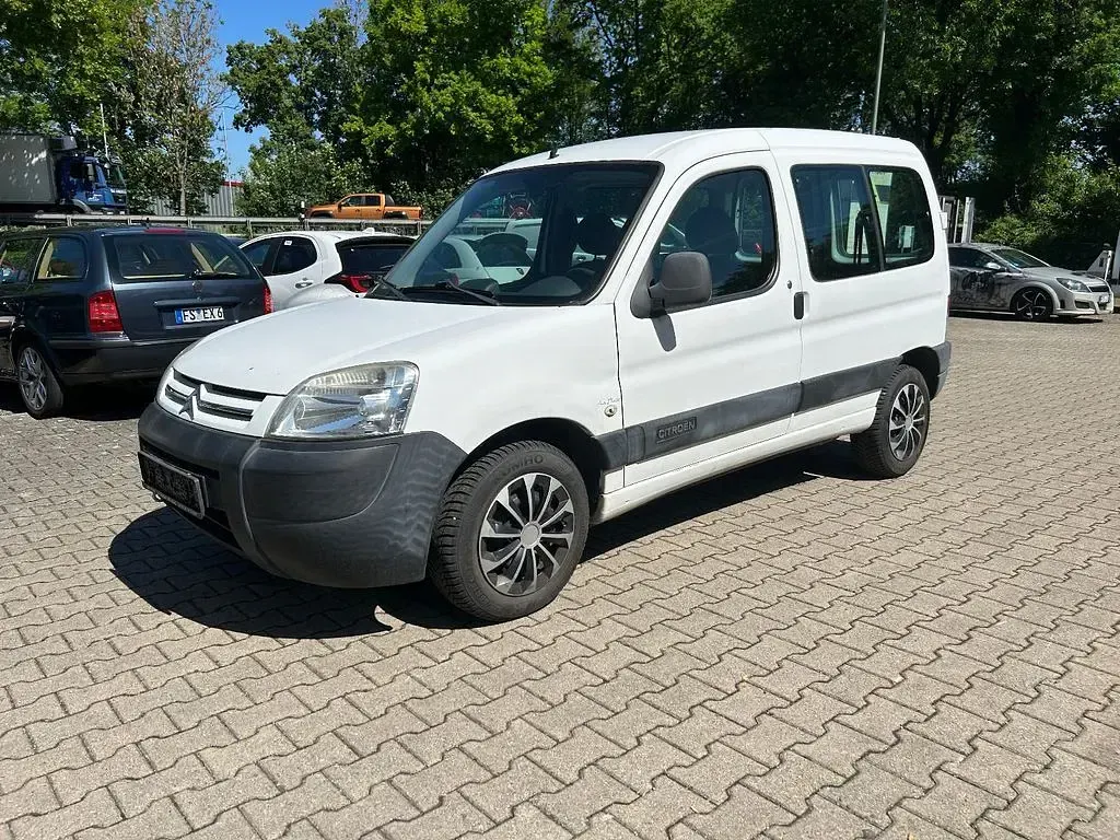 Gebraucht Citroën Berlingo First 75 PS (55 kW) 2008 Weiß Van / Kleinbus