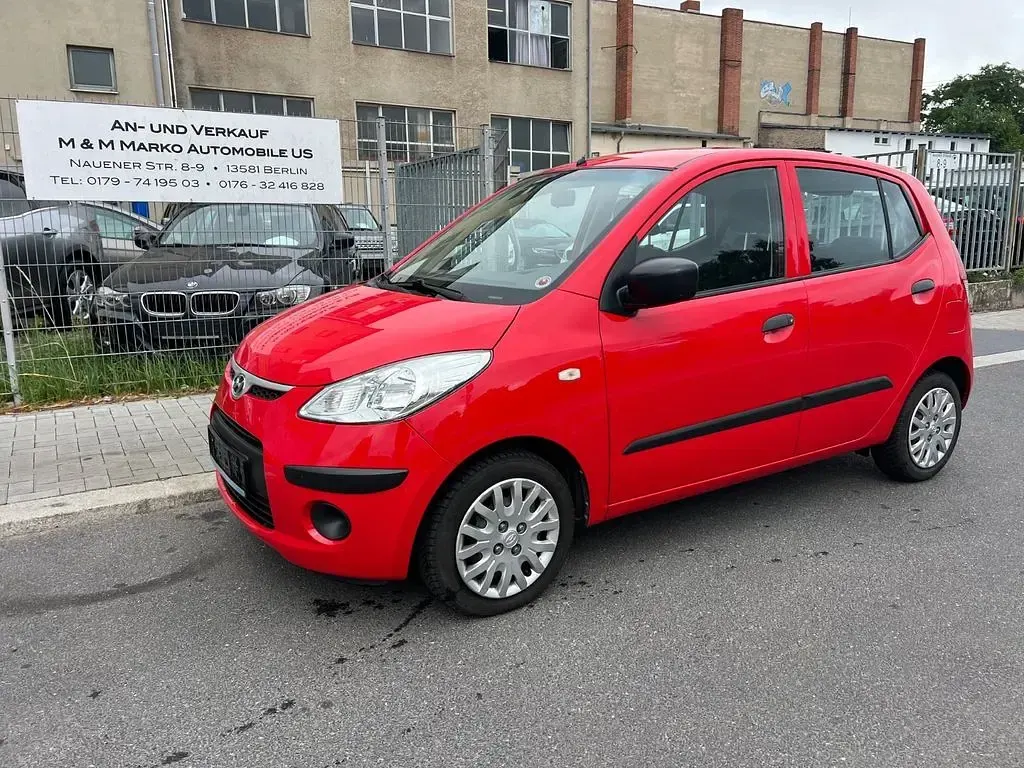 Gebraucht Hyundai i10 Classic 67 PS (49 kW) 2009 Rot Kleinwagen